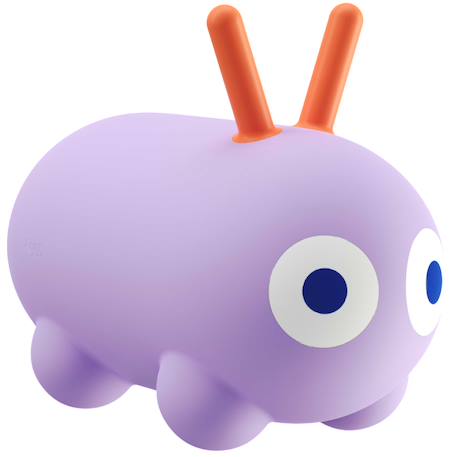 Ballon sauteur skippi Vert d'eau, rouge+Violet, rouge 7 - vertbaudet enfant 