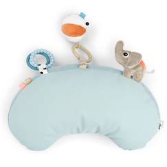 Jouet-Premier âge-Coussin d'éveil tummy time tiny farm vert