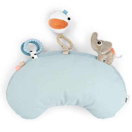 Coussin d'éveil tummy time tiny farm vert Bleu+Vert 1 - vertbaudet enfant 