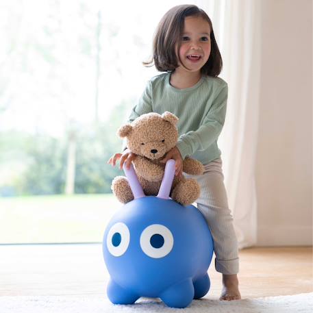 Ballon sauteur skippi Bleu, violet+Vert d'eau, rouge+Violet, rouge 4 - vertbaudet enfant 