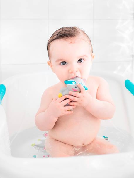 Thermomètre de bain et d'ambiance Raton gris 1 - vertbaudet enfant 