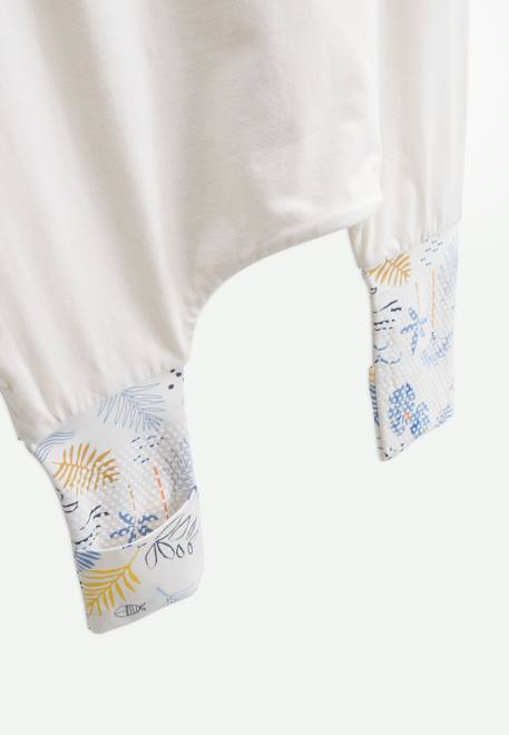 Turbulette d'été avec pieds retroussables biscarosse Ecru 5 - vertbaudet enfant 