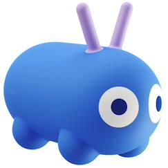 Jouet-Ballon sauteur skippi cosmic blue
