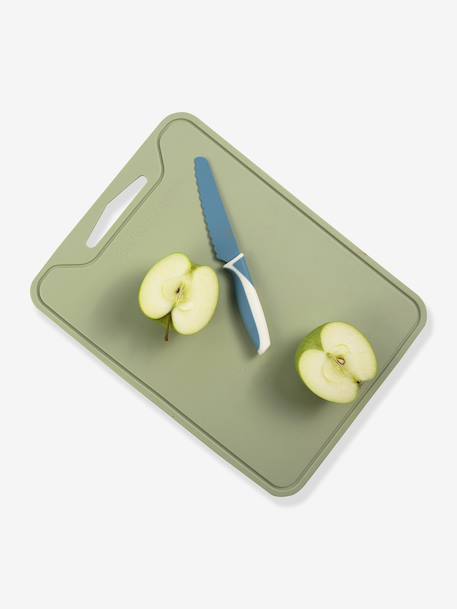 Planche à découper antidérapante beige+vert 5 - vertbaudet enfant 