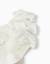 Pack 3 paires de chaussettes avec broderie anglaise Blanc 2 - vertbaudet enfant 