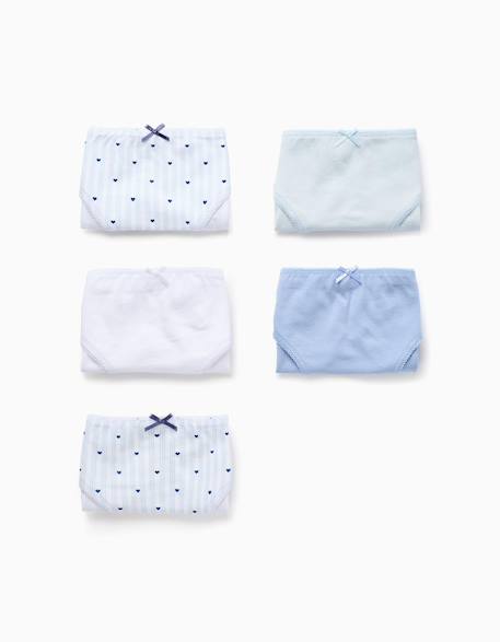 Pack 5 culottes Multicolore 1 - vertbaudet enfant 