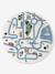 Tapis circuit rond Varsity écru 2 - vertbaudet enfant 