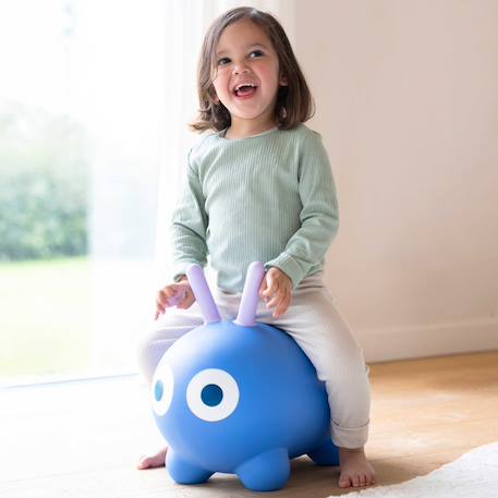 Ballon sauteur skippi Bleu, violet+Vert d'eau, rouge+Violet, rouge 3 - vertbaudet enfant 