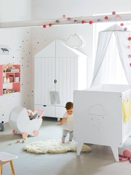 Armoire 2 portes Holidays XL blanc 5 - vertbaudet enfant 