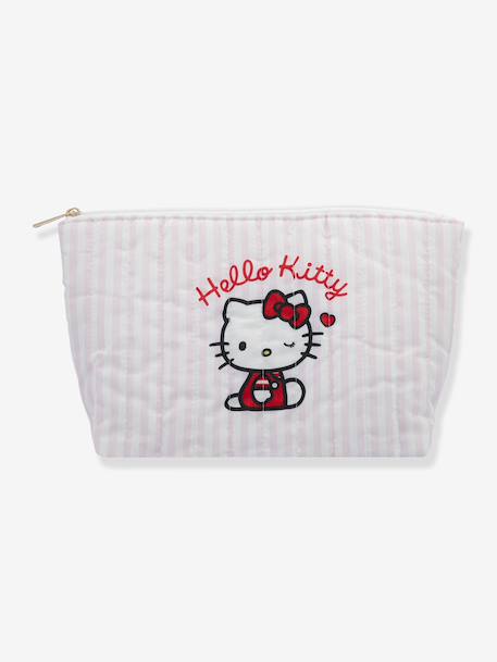 Trousse de toilette rayée Hello Kitty rayé rose 2 - vertbaudet enfant 