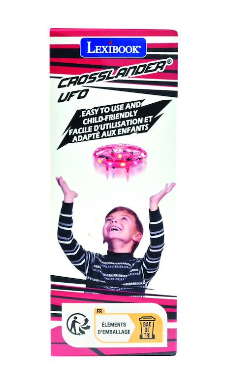 Mini drone à contrôle gestuel mains libres, rechargeable Rouge 6 - vertbaudet enfant 