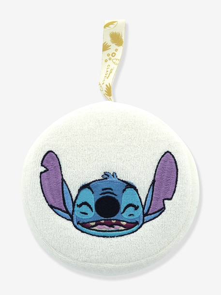 Eponge bébé Disney brodée tête de Stitch écru 2 - vertbaudet enfant 