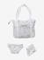Sac à langer poupon personnalisable en gaze de coton Retro Flower+Vintage 11 - vertbaudet enfant 