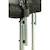 Trampoline rond bleu ø 360cm avec filet, échelle, bâche et kit ancrage Bleu 4 - vertbaudet enfant 