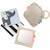 Support avec cartes de motifs contrastés deer friends sable Sable 1 - vertbaudet enfant 