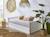 Lit gigogne banquette tyko Blanc & pin 1 - vertbaudet enfant 
