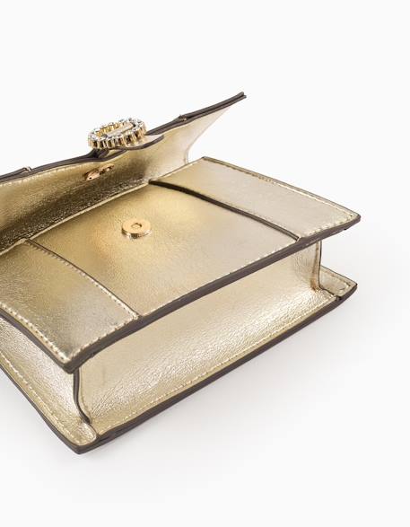 Sac bandoulière avec strass Or 4 - vertbaudet enfant 
