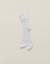 Collant taille haute en coton Gris clair 1 - vertbaudet enfant 