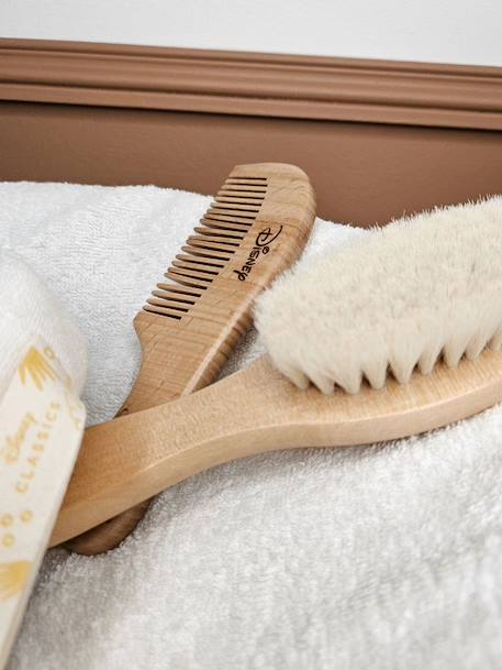 Brosse en bois bébé Disney Stitch marron 3 - vertbaudet enfant 