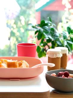 Puériculture-Repas-Vaisselle, coffret repas-Set vaisselle 4 pièces silicone