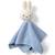 Doudou plat miffy Bleu, blanc 1 - vertbaudet enfant 