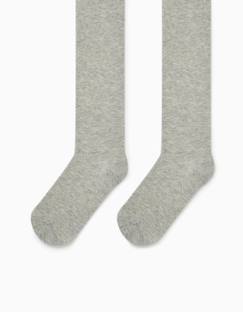 Collants unis en coton  - vertbaudet enfant
