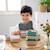 Lot de 3 boites gigognes en inox happy rascals smile Vert 5 - vertbaudet enfant 