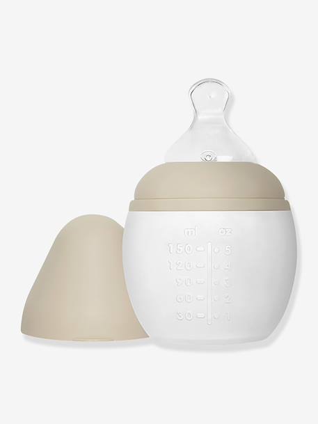 Biberon BibRond 150 ml beige+vert sauge 2 - vertbaudet enfant 