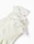 Pack 3 paires de chaussettes avec broderie anglaise Blanc 2 - vertbaudet enfant 