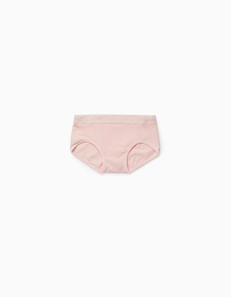 Pack 2 culottes hipsters en microfibre Multicolore 2 - vertbaudet enfant 