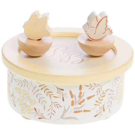 Boîte à musique birdy Blanc, orange, marron+Bleu, rose 1 - vertbaudet enfant 
