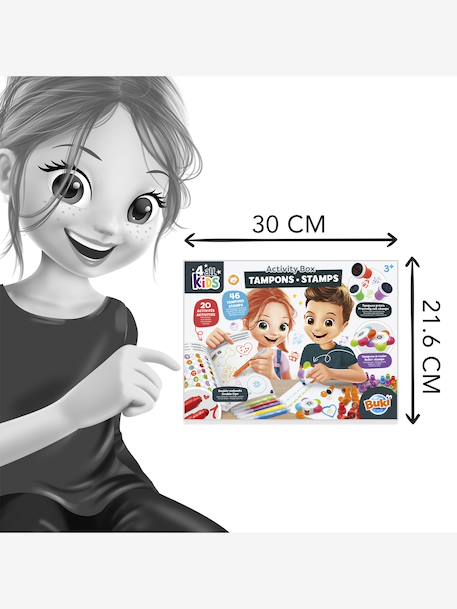 Activity Box Tampons blanc 7 - vertbaudet enfant 