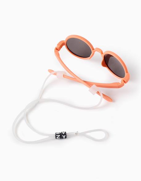 Lunettes de soleil rondes uv400 ultra flexibles Orange 2 - vertbaudet enfant 