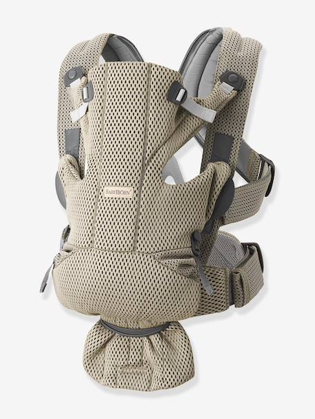 Porte-bébé physiologique BabyBjörn Move Mesh 3D ANTHRACITE+beige 9 - vertbaudet enfant 