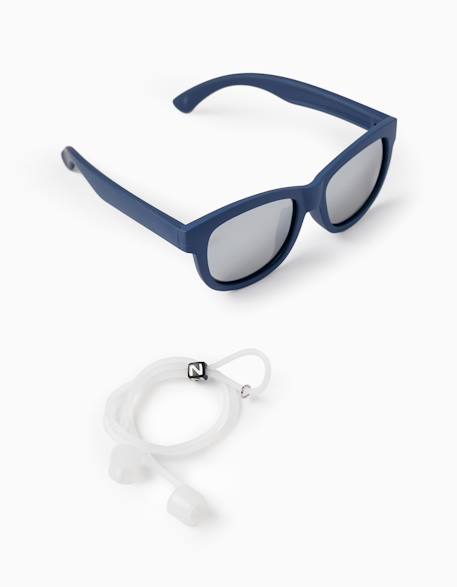 Lunettes de soleil avec protection uv niveau 3 Bleu foncé 2 - vertbaudet enfant 
