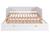 Lit banquette extensible miho Blanc 6 - vertbaudet enfant 