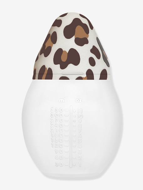 Biberon BibRond 330 ml marron imprimé 4 - vertbaudet enfant 