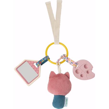 Jeu d'activités à suspendre Orange, jaune, bleu+Rose, bleu, jaune 5 - vertbaudet enfant 