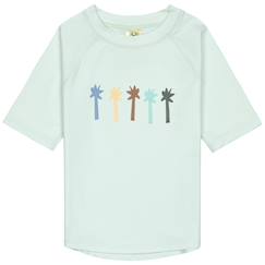 T-shirt anti-uv palmiers vert écume (25-36 mois)  - vertbaudet enfant