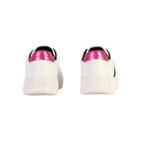 Baskets basses  à lacets Blanc+Blanc fuchia sombre+Blanc fushia+Noir argent sombre+Noir or clair 10 - vertbaudet enfant 