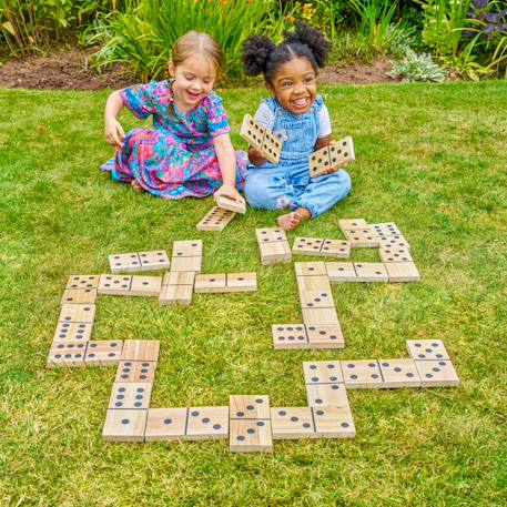 Jeu dominos géant  bois fsc® Multi couleur 2 - vertbaudet enfant 