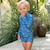 Tee-shirt anti-uv manches longues shark (1-2 ans) Bleu, rouge 3 - vertbaudet enfant 
