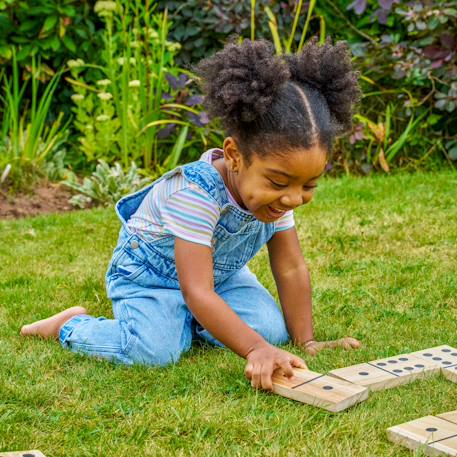Jeu dominos géant  bois fsc® Multi couleur 3 - vertbaudet enfant 