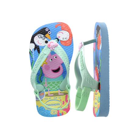 Tongs enfant Peppa Pig Beige+Blanc blanc+Bleu lavender+Crème+Rose 13 - vertbaudet enfant 