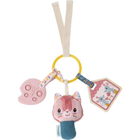 Jeu d'activités à suspendre Orange, jaune, bleu+Rose, bleu, jaune 4 - vertbaudet enfant 