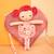 Poupée souple et sac Rose, écru 2 - vertbaudet enfant 