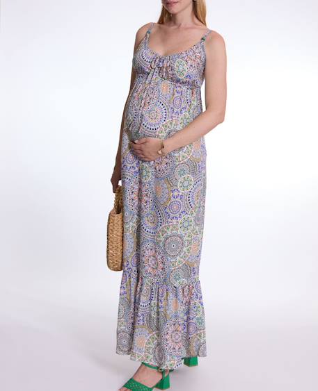 Robe de grossesse et allaitement mandala Multico 2 - vertbaudet enfant 