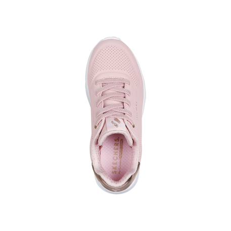 Baskets basses à lacets Bleu ciel+Mauve+Rose argenté 11 - vertbaudet enfant 