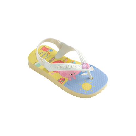 Tongs enfant Peppa Pig Beige+Blanc blanc+Bleu lavender+Crème+Rose 16 - vertbaudet enfant 
