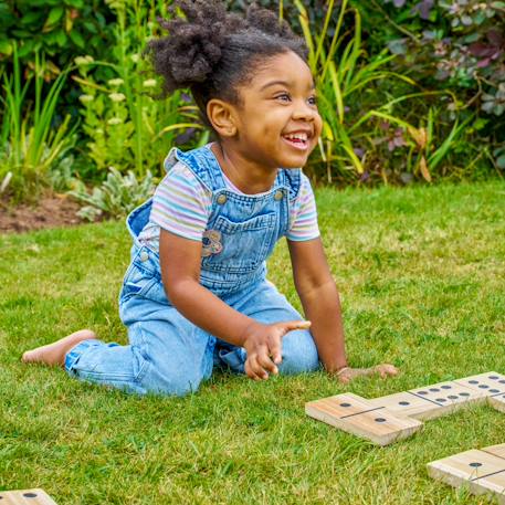 Jeu dominos géant  bois fsc® Multi couleur 5 - vertbaudet enfant 